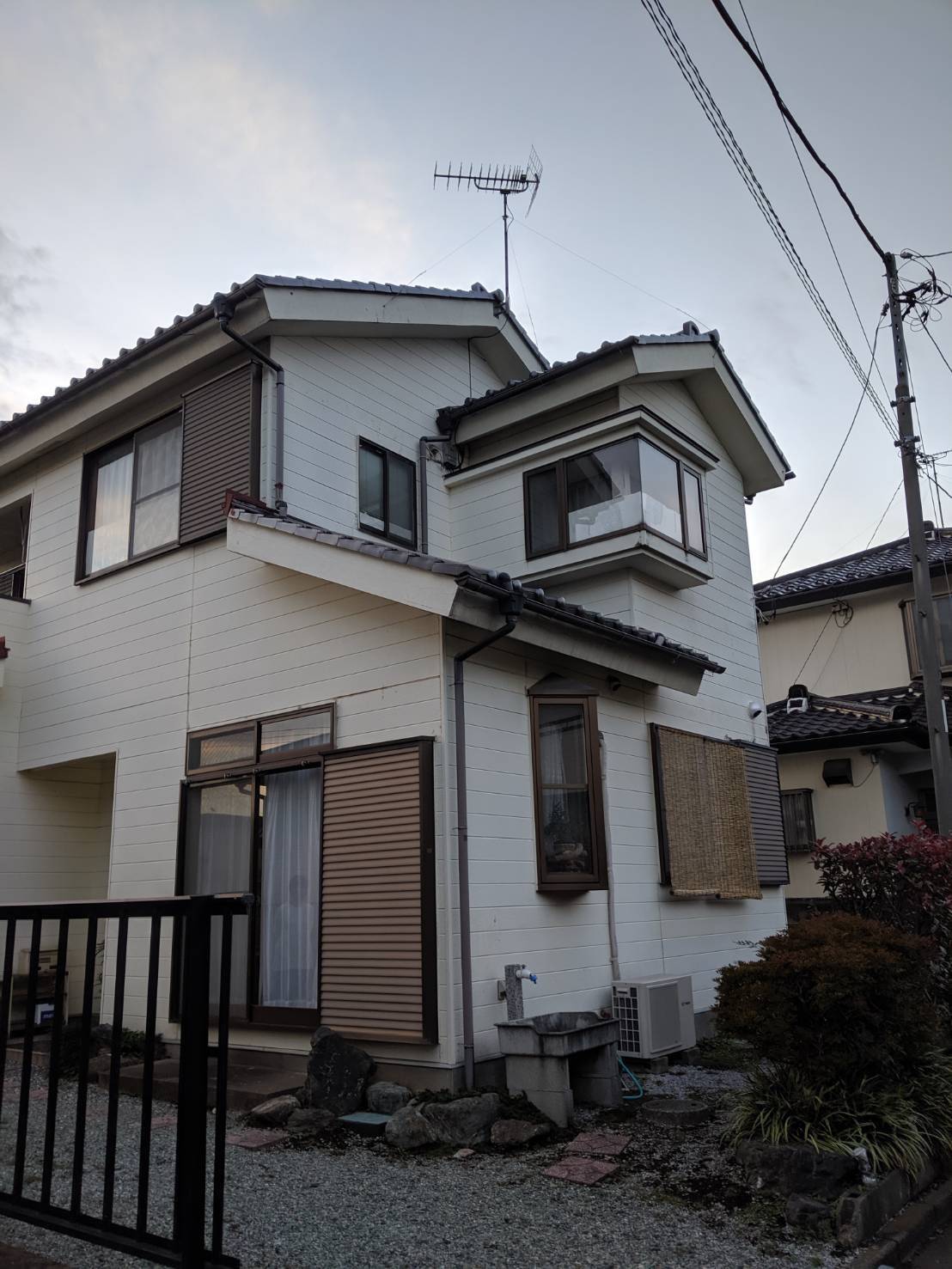 外壁塗装を行いました